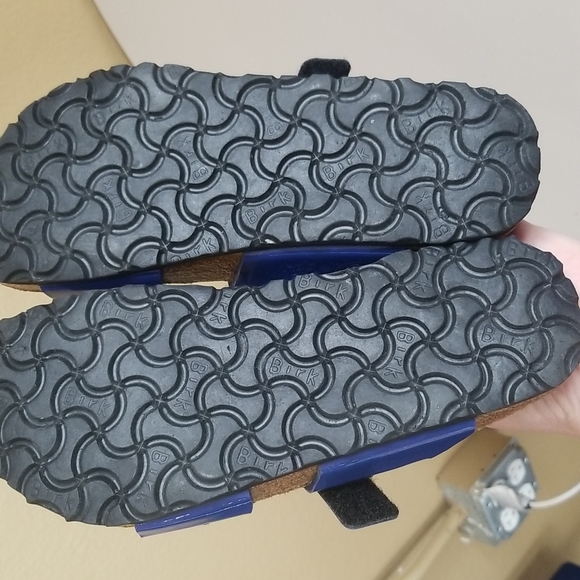 Birkenstock Birki's Blue Patent. size 5. - Picture 6 of 7